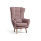 Atzveltnes krēsls Arti, rozā цена и информация | Atpūtas krēsli | 220.lv