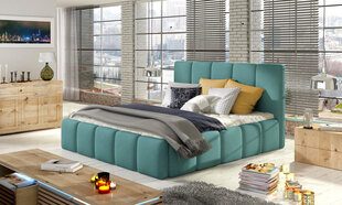 Кровать  Edvige, 140х200 см, синий цвет цена и информация | Кровати | 220.lv