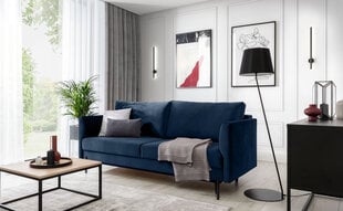 Dīvāns Revi, zils cena un informācija | Dīvāni | 220.lv