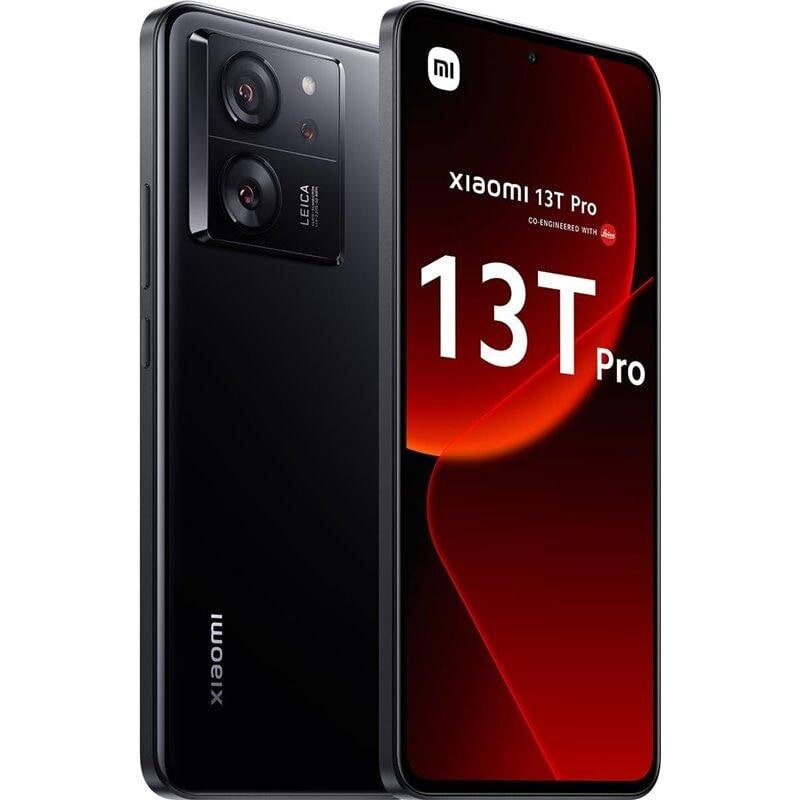 Xiaomi 13T Pro 5G 12/512GB MZB0EL3EU Black cena un informācija | Mobilie telefoni | 220.lv