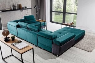 Stūra dīvāns Rodrigo, zaļš cena un informācija | Stūra dīvāni | 220.lv