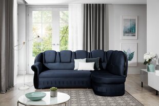Stūra dīvāns Lord, zils cena un informācija | Stūra dīvāni | 220.lv