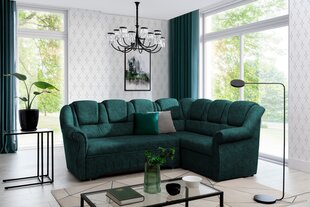 Stūra dīvāns Lord II, zaļš cena un informācija | Stūra dīvāni | 220.lv