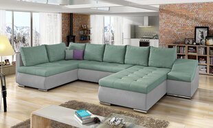 Stūra dīvāns NORE Giovanni, zaļš cena un informācija | Stūra dīvāni | 220.lv