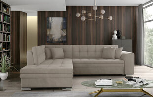 Stūra dīvāns Pieretta, smilšu цена и информация | Угловые диваны | 220.lv