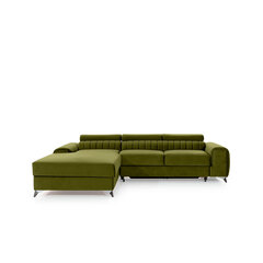 Stūra dīvāns NORE Grayson, zaļš cena un informācija | Stūra dīvāni | 220.lv