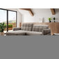 Stūra dīvāns Lorelle, smilšu cena un informācija | Stūra dīvāni | 220.lv