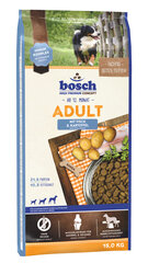Корм для собак Bosch Petfood Adult Fish & Potato (High Premium) 15 кг цена и информация | Сухой корм для собак | 220.lv