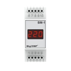 Voltmetrs DigiTOP BM-1 цена и информация | Электрические выключатели, розетки | 220.lv