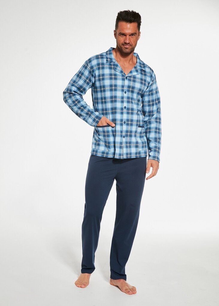 Pidžama vīriešiem 5902458219957, zila cena un informācija | Vīriešu halāti, pidžamas | 220.lv