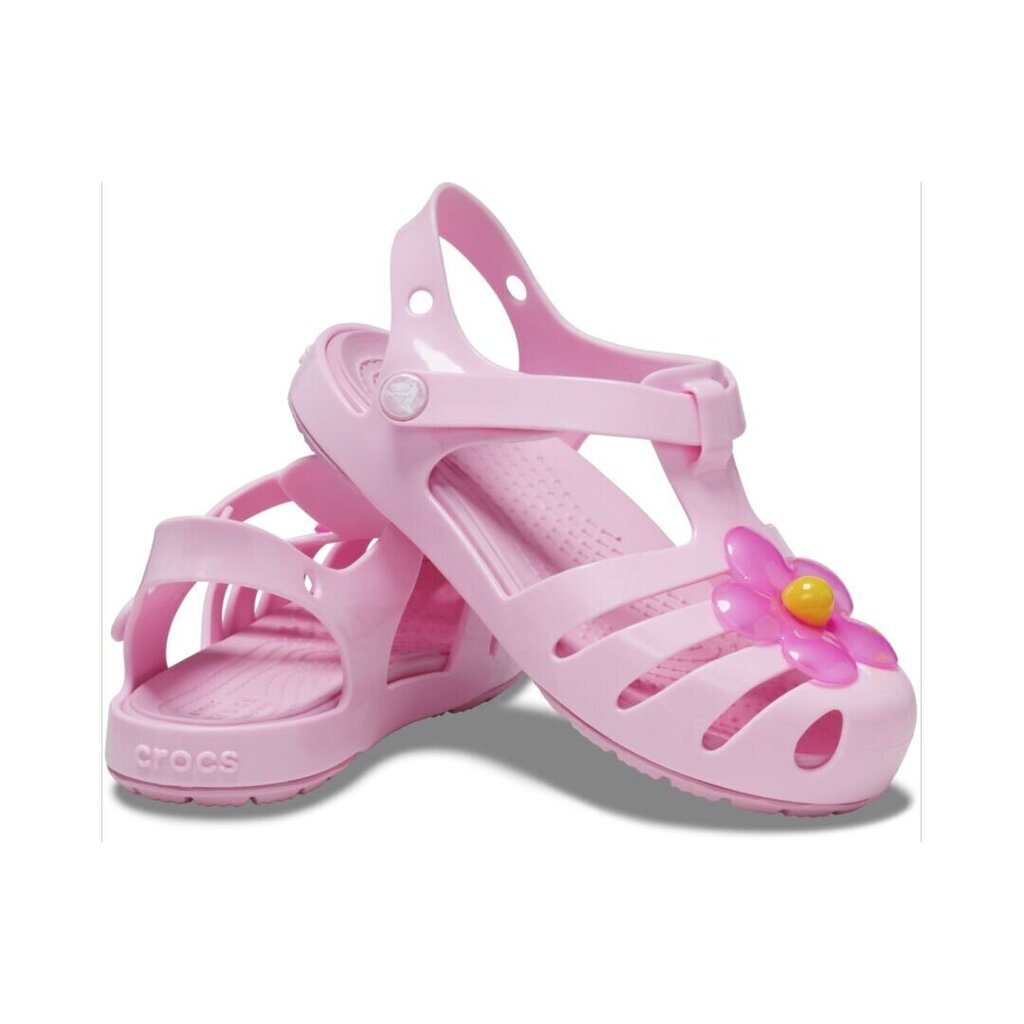 Crocs™ sandales meitenēm 244660, rozā цена и информация | Bērnu sandales | 220.lv