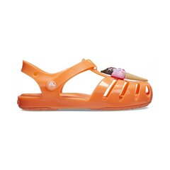 Crocs™ sandales meitenēm 244667, oranžas cena un informācija | Bērnu sandales | 220.lv