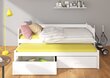 Bērnu gulta ADRK Furniture Tiarro, 90x200 cm, rozā/brūna cena un informācija | Bērnu gultas | 220.lv