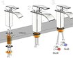 Karstā un aukstā ūdens vannas izlietnes jaucējkrāns Tavalax cena un informācija | Jaucējkrāni | 220.lv