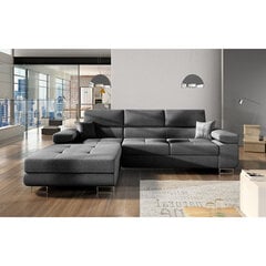 Stūra dīvāns Armando, pelēks cena un informācija | Stūra dīvāni | 220.lv
