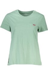 T-krekls sievietēm Levi's, zaļš cena un informācija | T-krekli sievietēm | 220.lv