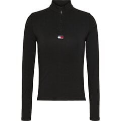 Sieviešu džemperis Tommy Hilfiger Jeans 82734, melns cena un informācija | Sieviešu džemperi | 220.lv