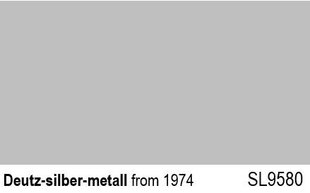 Triecienizturīga lauksaimniecības tehnikas emalja - Erbedol Schlagfester Lack Spray - Deutz-Silber-Metall from 1974 SL9580 cena un informācija | Krāsas | 220.lv