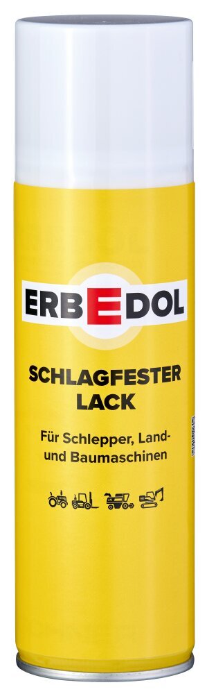 Triecienizturīga lauksaimniecības tehnikas emalja - Erbedol Schlagfester Lack Spray - Fendt-Grün 300 from 1988 SL4666 cena un informācija | Krāsas | 220.lv