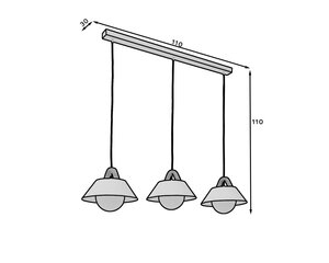 Piekaramā lampa Almitara cena un informācija | Piekaramās lampas | 220.lv