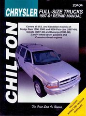 Dodge Pick-Ups 97-01 (Chilton) cena un informācija | Ceļojumu apraksti, ceļveži | 220.lv