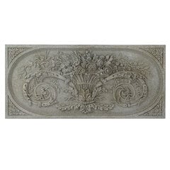 Dekoratīva plāksne DKD Home Decor, 134x5x62 cm, pelēks cena un informācija | Interjera priekšmeti | 220.lv