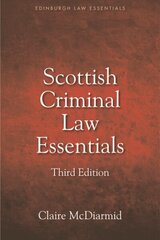 Scottish Criminal Law Essentials 3rd ed. cena un informācija | Ekonomikas grāmatas | 220.lv