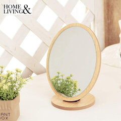 Настольное зеркало Home&Living, 21х16 см цена и информация | Косметички, косметические зеркала | 220.lv