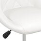 4-ru virtuves krēslu komplekts vidaXL, balts cena un informācija | Virtuves un ēdamistabas krēsli | 220.lv