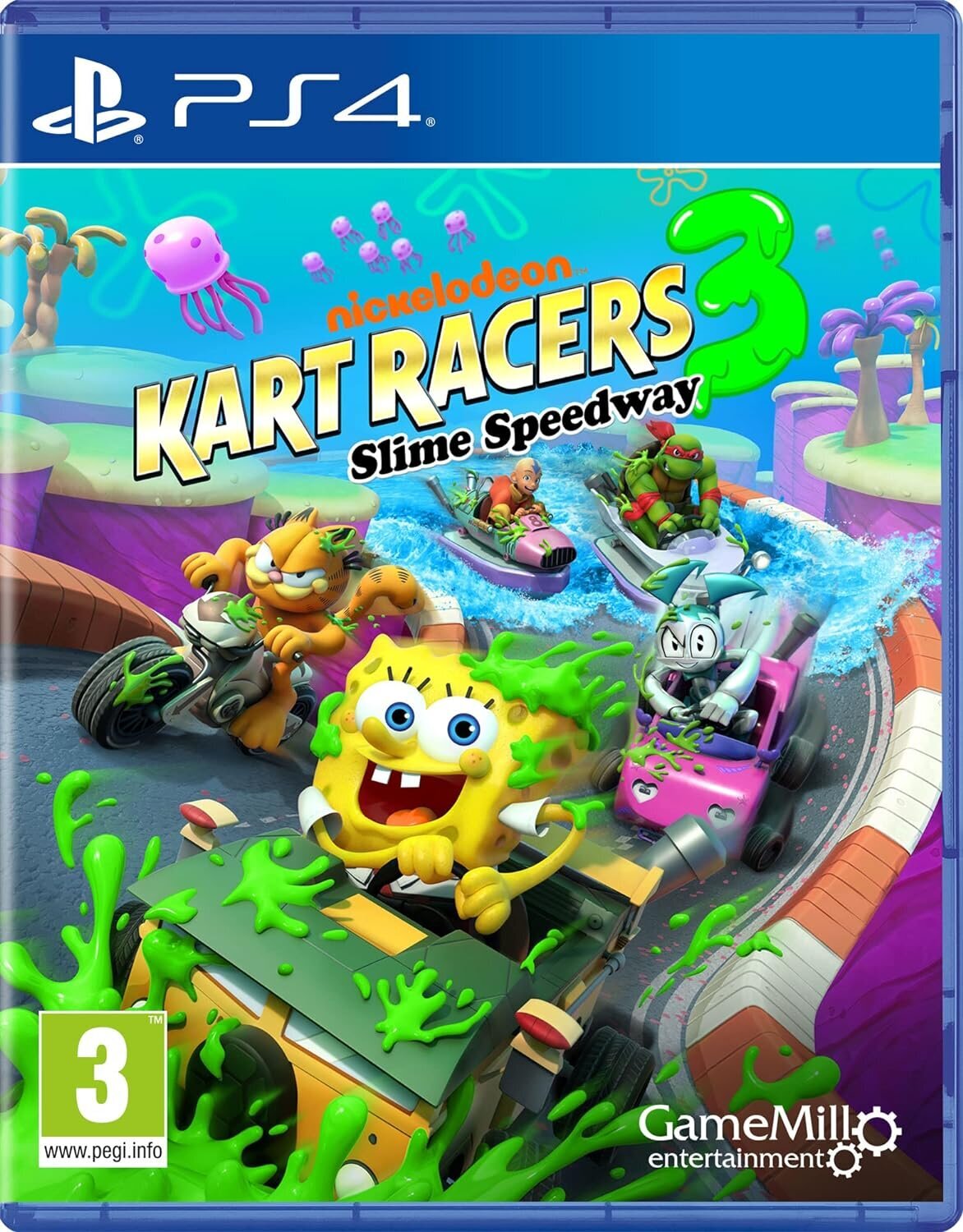 Компьютерная игра Nickelodeon Kart Racers 3 Slime Speedway PS4 цена | 220.lv