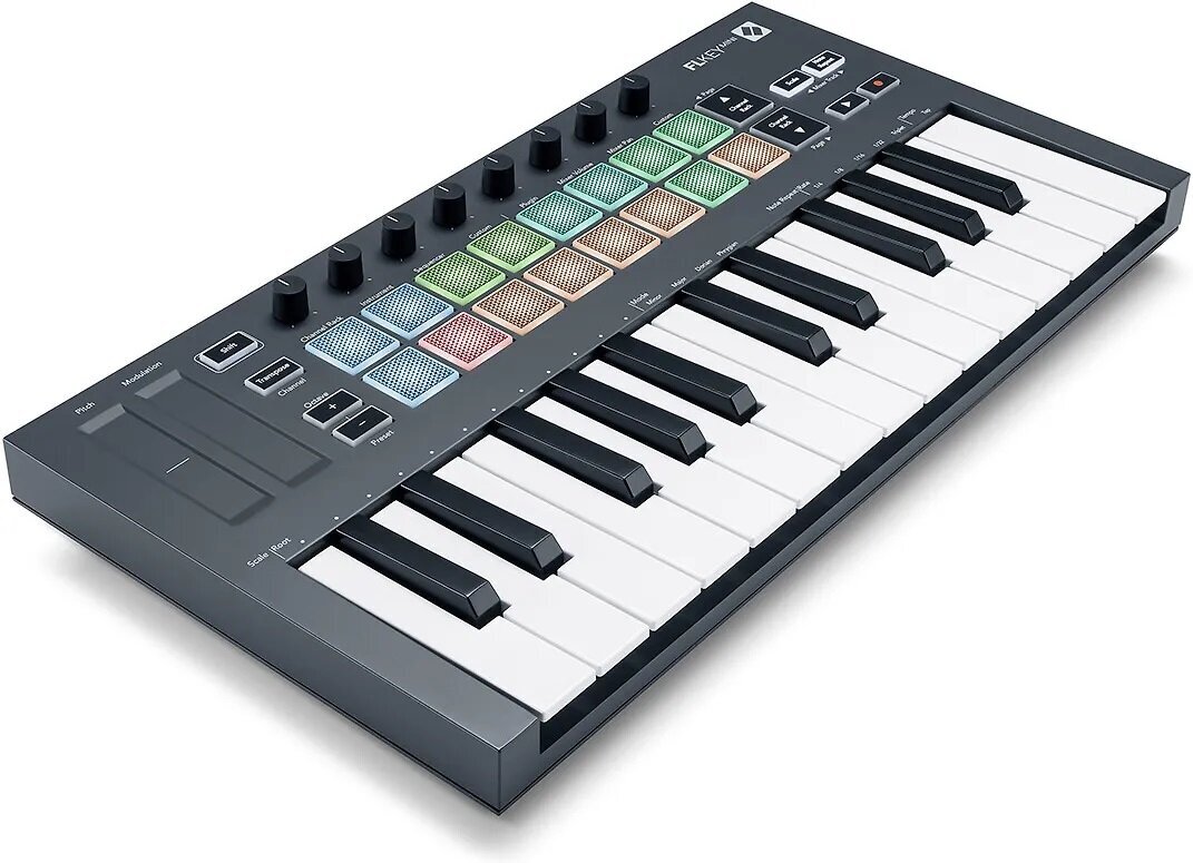 Tastatūra Novation FLKey Mini -MIDI cena un informācija | Taustiņinstrumenti | 220.lv