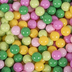 KiddyMoon 90X30 см/300 шаров ∅ 7 см/2,75 дюйма, углубление для детских поролоновых мячей, сертифицировано, сделано в ЕС, Spring: L.Green/Green/Yellow/Light Pink/Pink цена и информация | Игрушки для малышей | 220.lv