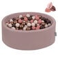 Bumbiņu baseins KiddyMoon 90x30cm/200, rozā cena un informācija | Rotaļlietas zīdaiņiem | 220.lv