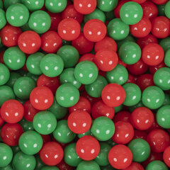 KiddyMoon 90X30 см/200 шаров ∅ 7 см/2,75 дюйма, углубление для детских поролоновых мячей, сертифицировано, сделано в ЕС, Apple: зеленый/красный цена и информация | Игрушки для малышей | 220.lv