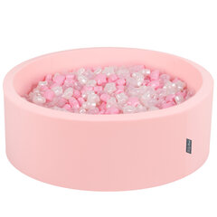 Bumbiņu baseins KiddyMoon 90x30cm/600, rozā cena un informācija | Rotaļlietas zīdaiņiem | 220.lv