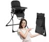 Barošanas krēsls RicoKids RicoKids, 95 x 60 x 70 cm, melns cena un informācija | Barošanas krēsli | 220.lv