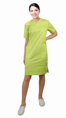 Ķirurģiska kleita laima zaļa 9235-12 cena un informācija | Medicīnas apģērbs | 220.lv