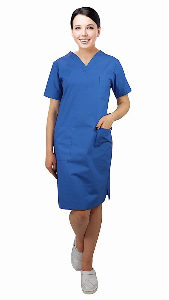 Ķirurģiska kleita zila 9257-12 цена и информация | Medicīnas apģērbs  | 220.lv