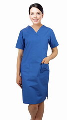 Ķirurģiska kleita zila 9257-12 cena un informācija | Medicīnas apģērbs | 220.lv