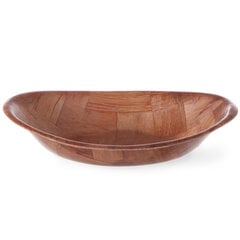 Овальная деревянная корзина, ХЕНДИ цена и информация | Посуда, тарелки, обеденные сервизы | 220.lv