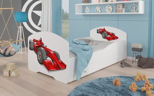 Детская кроватка Adrk Furniture Pepe Formula, 70х140 см, белого цвета цена и информация | Детские кровати | 220.lv