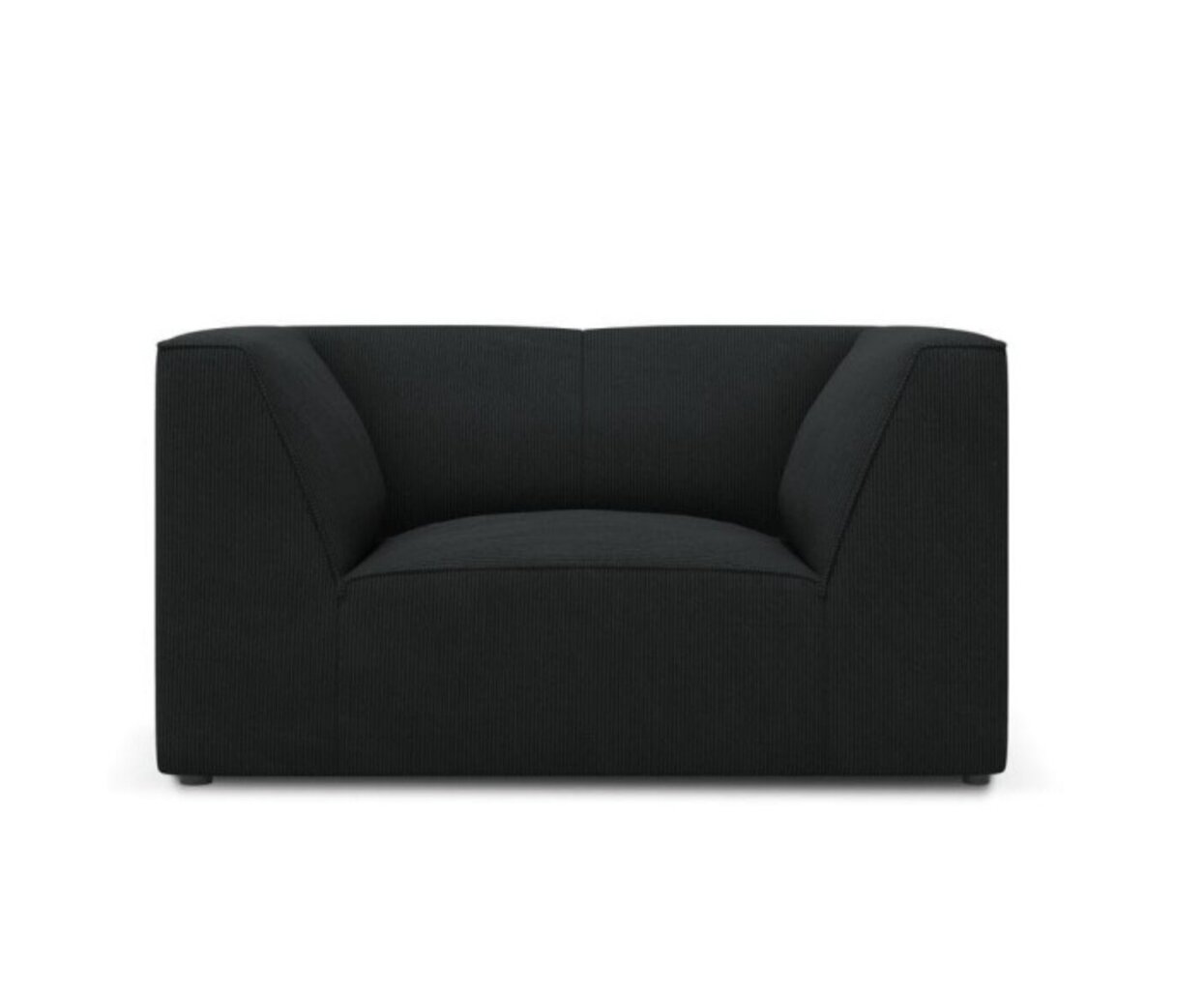 Krēsls Micadoni Home Ruby, melns цена и информация | Atpūtas krēsli | 220.lv