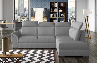 Мягкий угловой диван Loreto, серый цена и информация | Угловые диваны | 220.lv