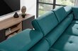 Stūra dīvāns Rodrigo, pelēks cena un informācija | Stūra dīvāni | 220.lv
