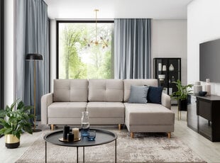 Stūra dīvāns Roxi, smilšu cena un informācija | Stūra dīvāni | 220.lv