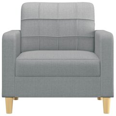 Тканевый диван, 117 х 55,5 х 77 см, темно-серый цена и информация | Кресла в гостиную | 220.lv