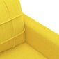 Atpūtas krēsls vidaXL, dzeltens cena un informācija | Atpūtas krēsli | 220.lv