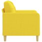 Atpūtas krēsls vidaXL, dzeltens цена и информация | Atpūtas krēsli | 220.lv