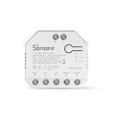 2 кнопочное реле Wi-Fi (R3) Sonoff цена и информация | Системы безопасности, контроллеры | 220.lv