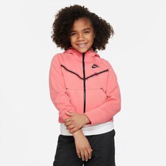 Nike jaka meitenēm Sportswear Tech Fleece Jr CZ2570-894, rozā цена и информация | Свитеры, жилетки, пиджаки для девочек | 220.lv